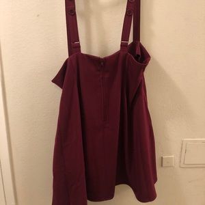 modcloth burgundy jumper